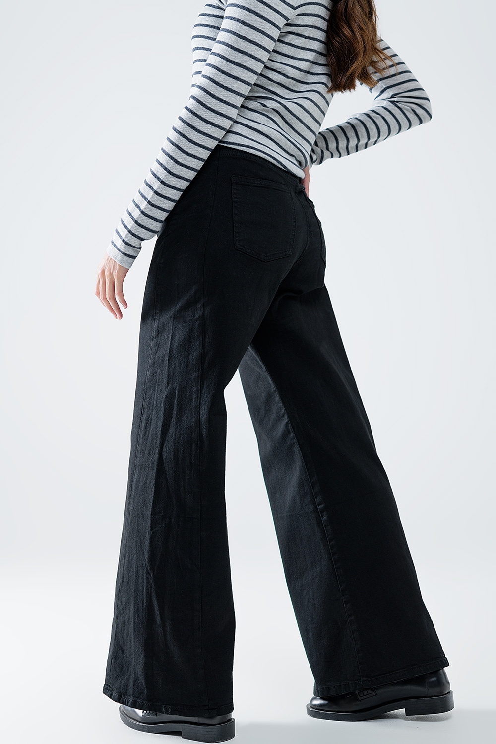 Pantal&oacute;n extra ancho negro