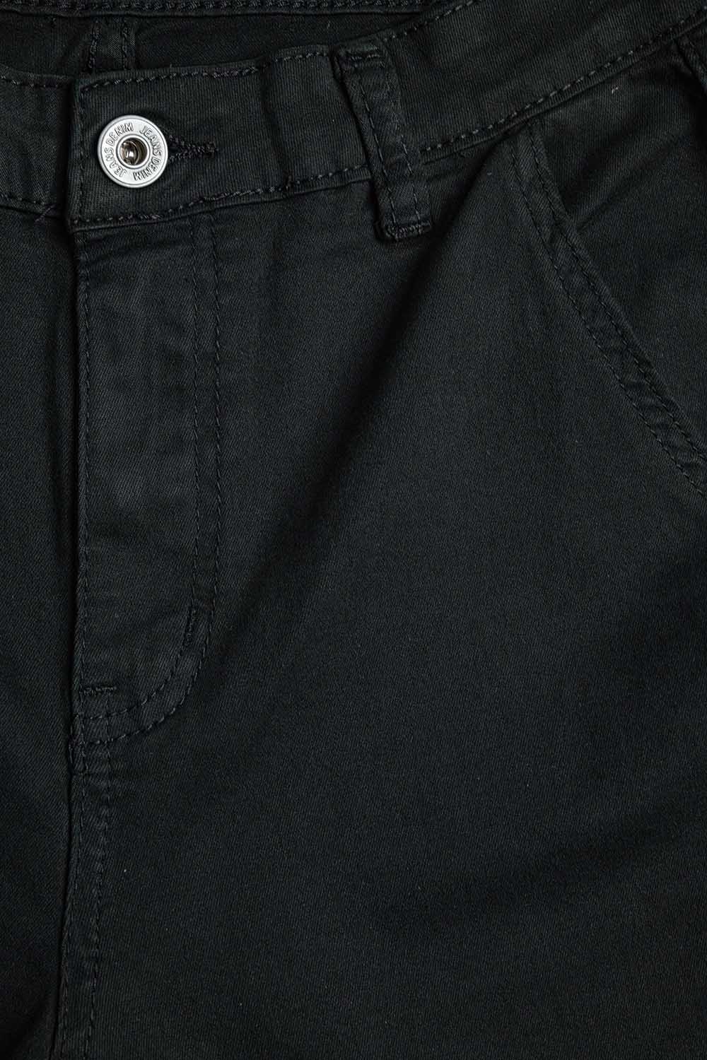Pantalones Acampanados Negros Cómodos y Elásticos Pantalones Acampanados Negros Cómodos y Elásticos