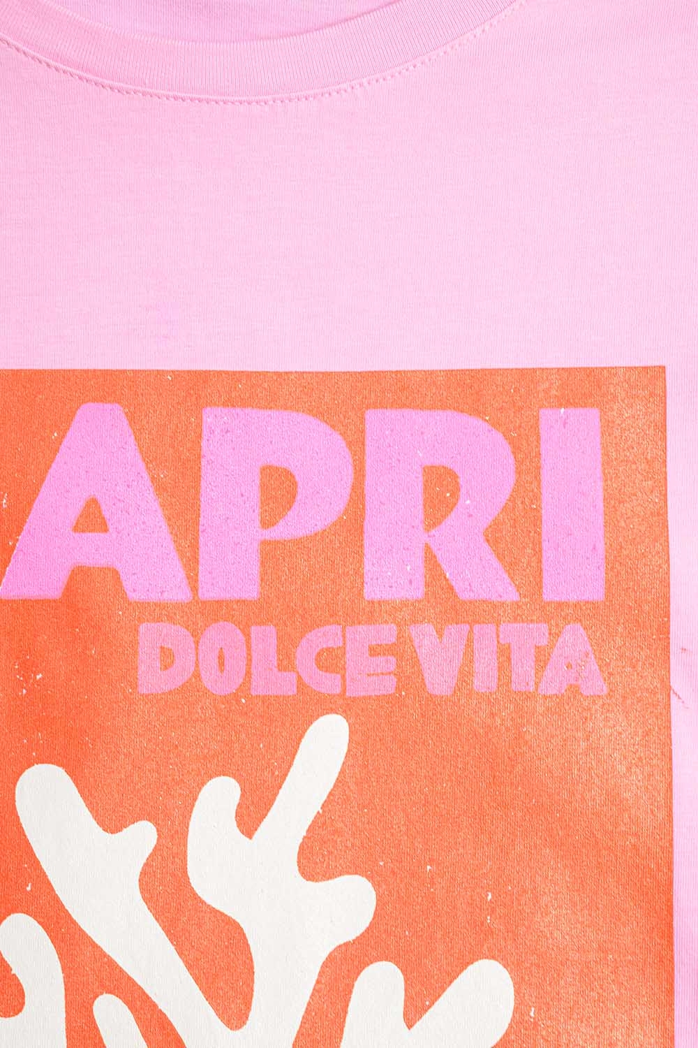 Camiseta Dolce Vita Capri Rosa Beb&eacute; Hecha en Italia