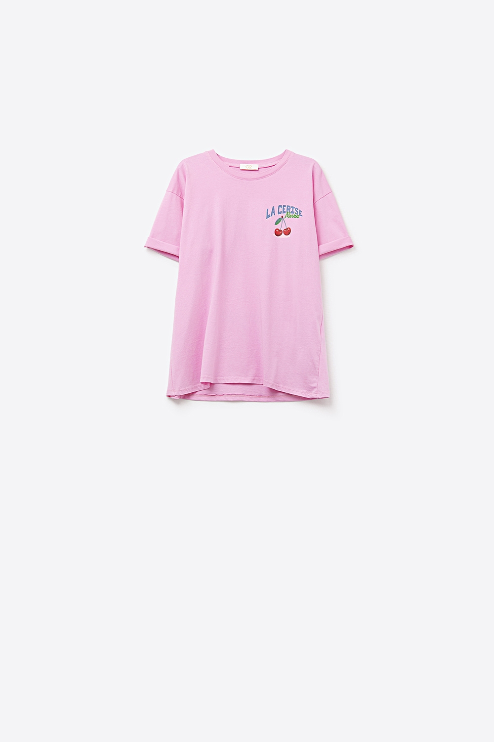 Camiseta rosa con gráfico La Cerise Market Saint-Tropez Camiseta rosa con gráfico La Cerise Market Saint-Tropez