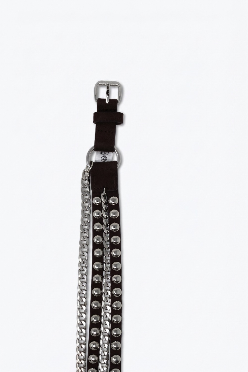 Cintur&oacute;n Choco con Cadenas Colgantes