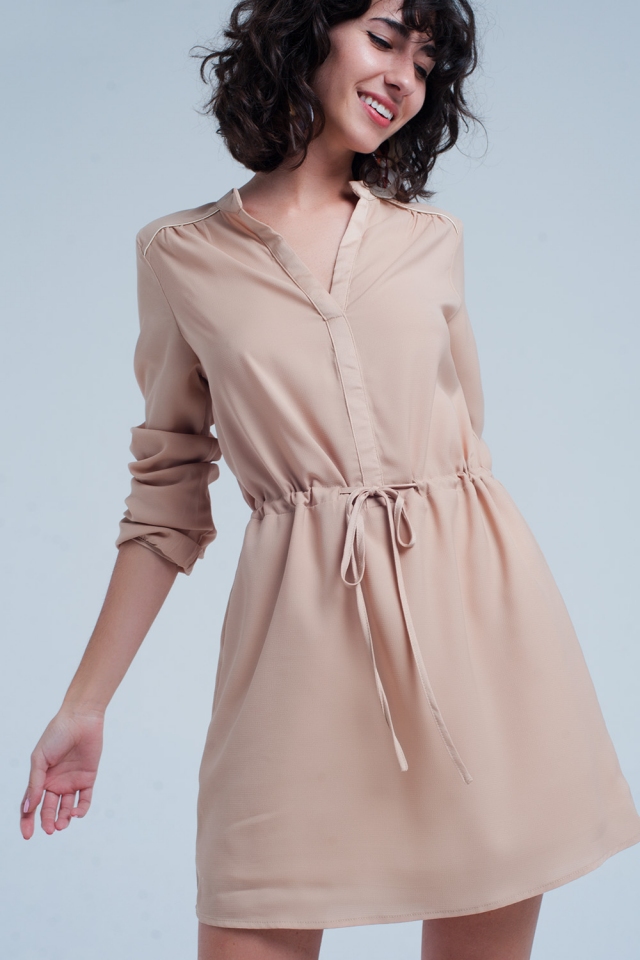 Beige dress