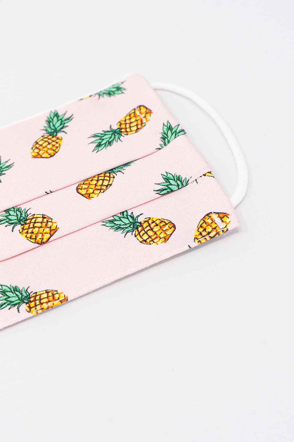 Paquete 2 Unidades Mascarilla Estampado Pi&ntilde;a