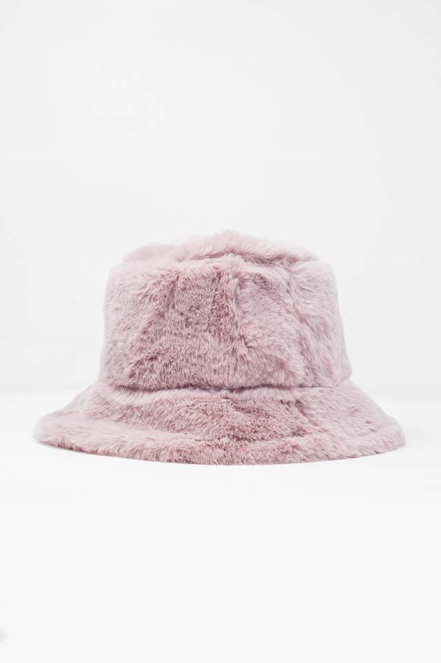 Zachte omkeerbare bucket hat in roze