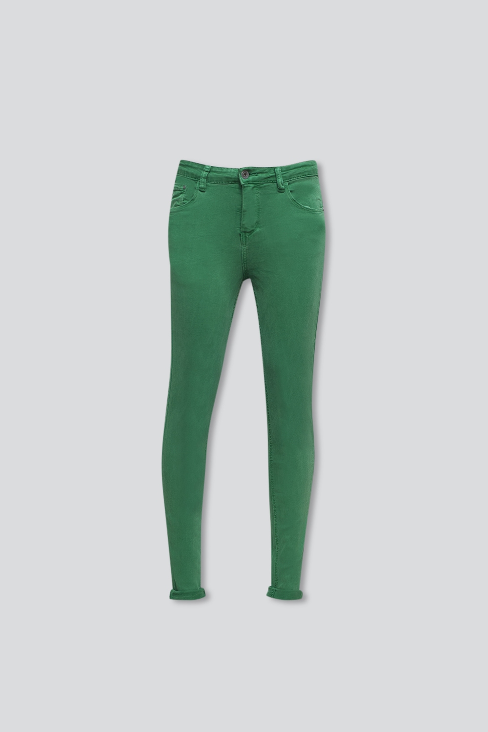 Vaqueros de talle alto color verde Vaqueros de talle alto color verde