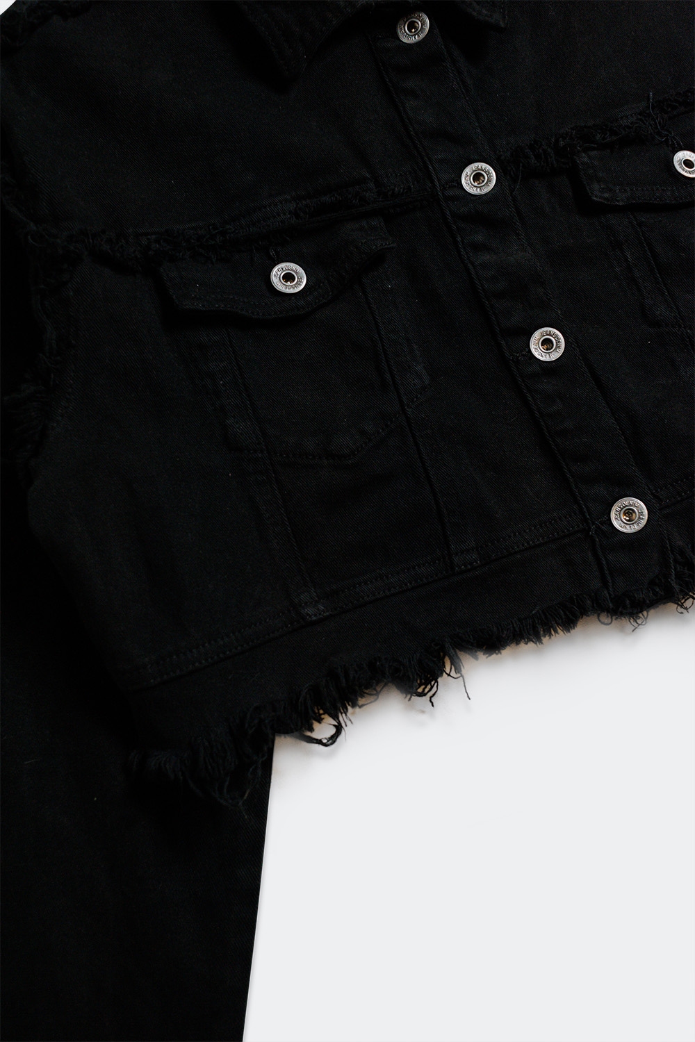 Chaqueta vaquera corta negra Chaqueta vaquera corta negra