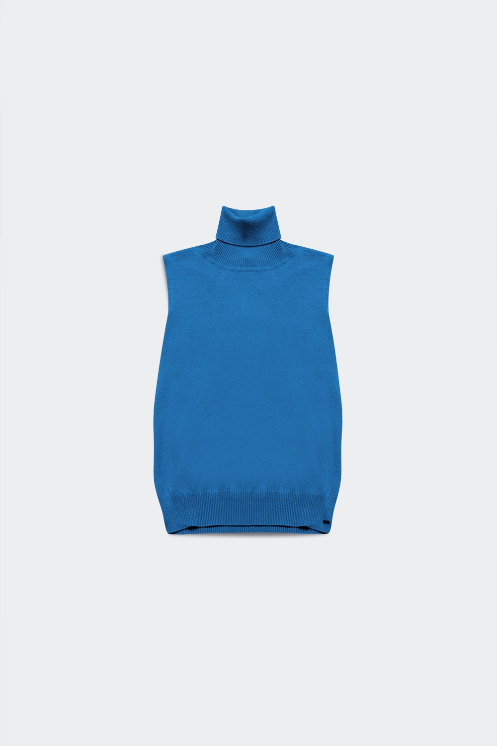 Jersey sin mangas en color azul Jersey sin mangas en color azul