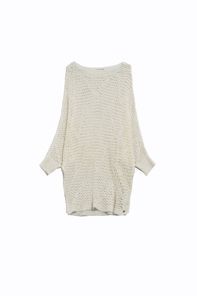 Jersey batwing crema
