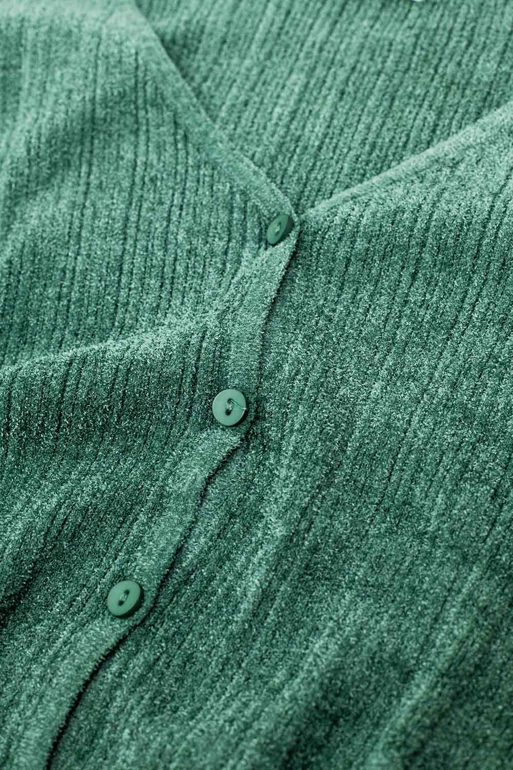 Cárdigan Texturizado Verde Menta Cárdigan Texturizado Verde Menta